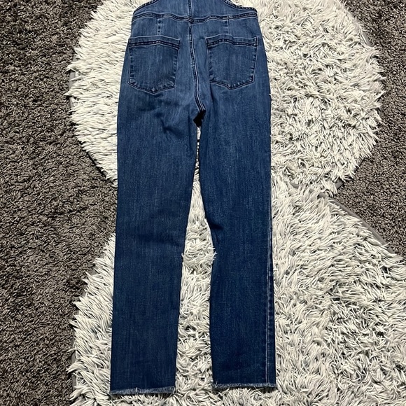 FREE People Denim Jumpsuit Size 4 - Picture 12 of 16